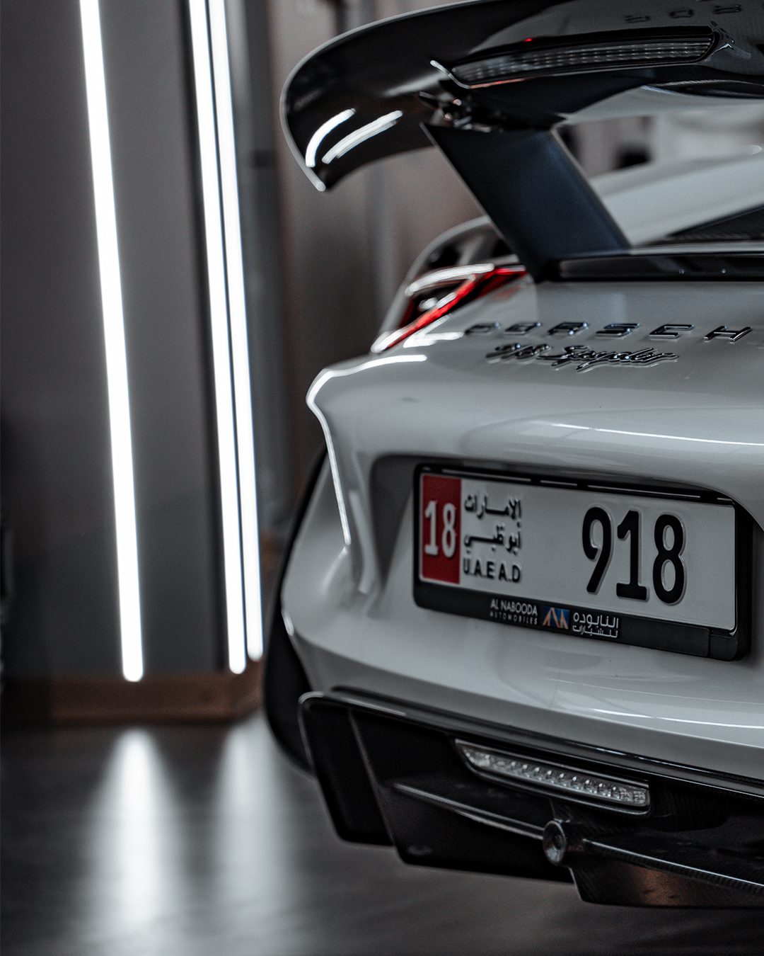 918 rear badge
