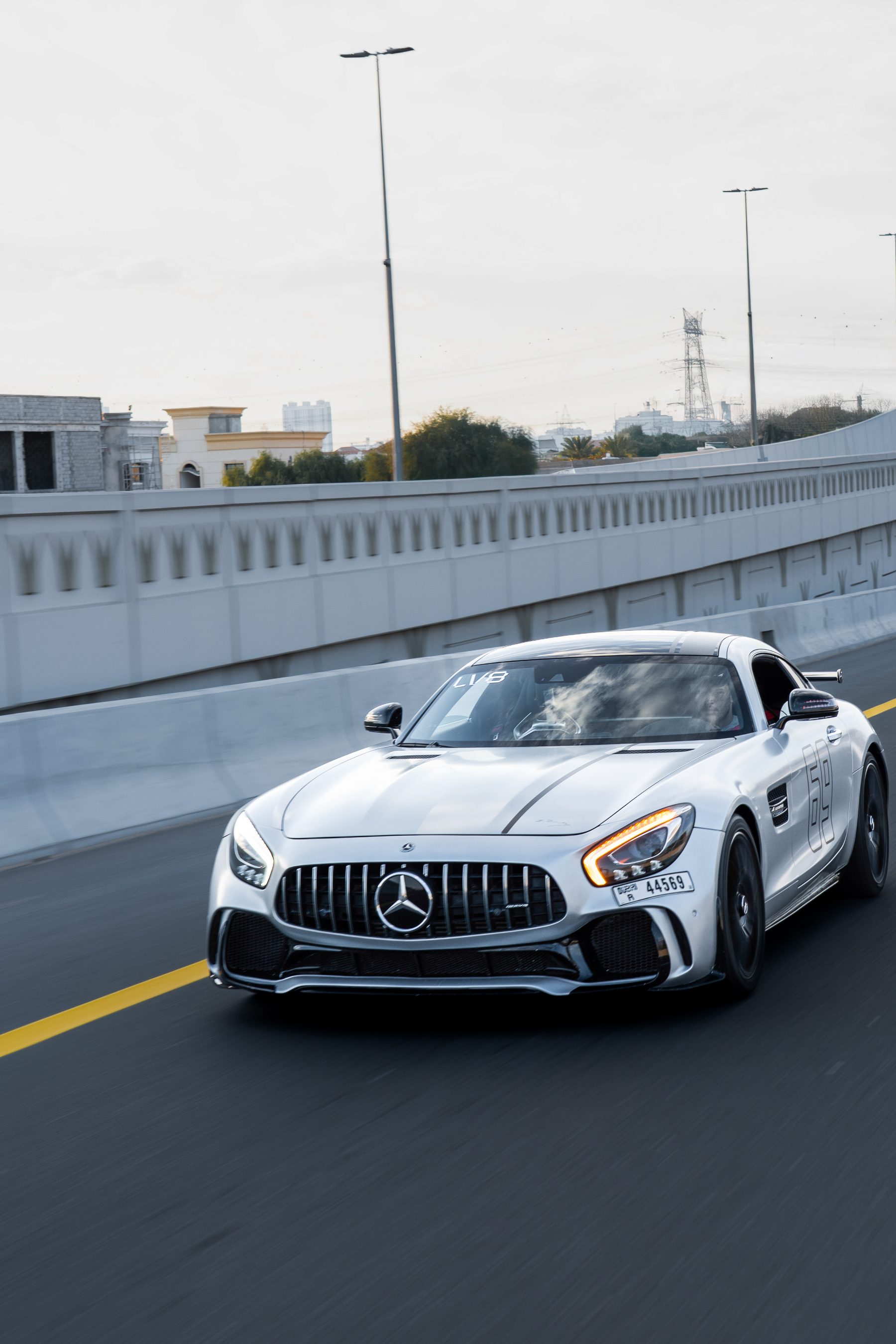 Mercedes-AMG GT rolling shot