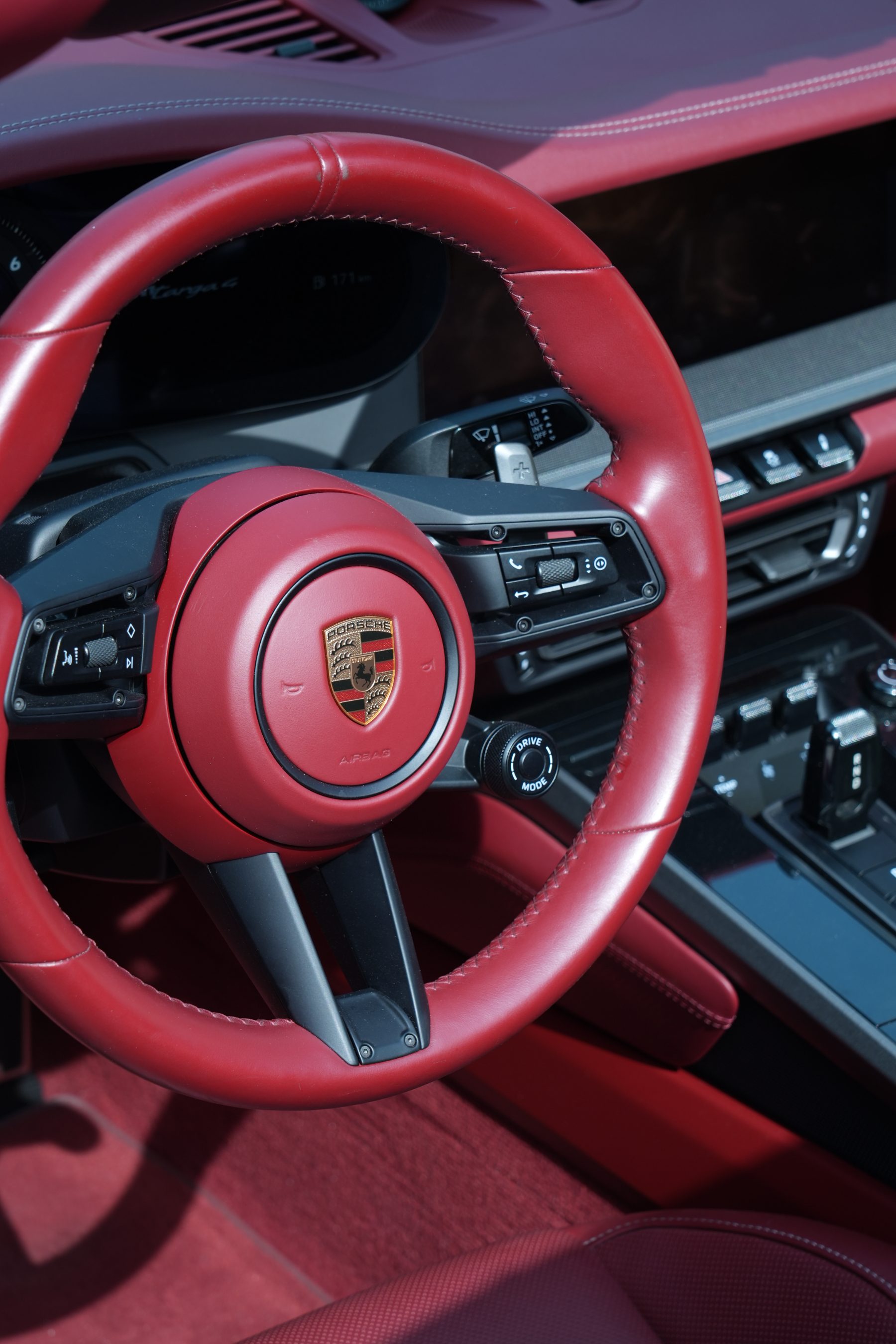 Porsche interior — cinematic film